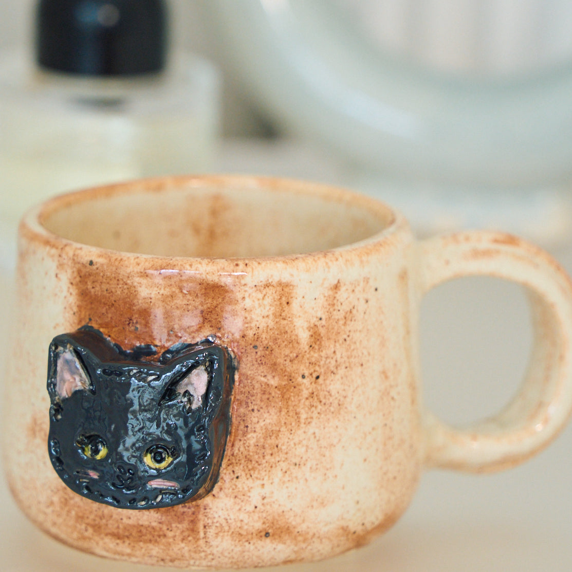 Customized Handmade Cat Mug